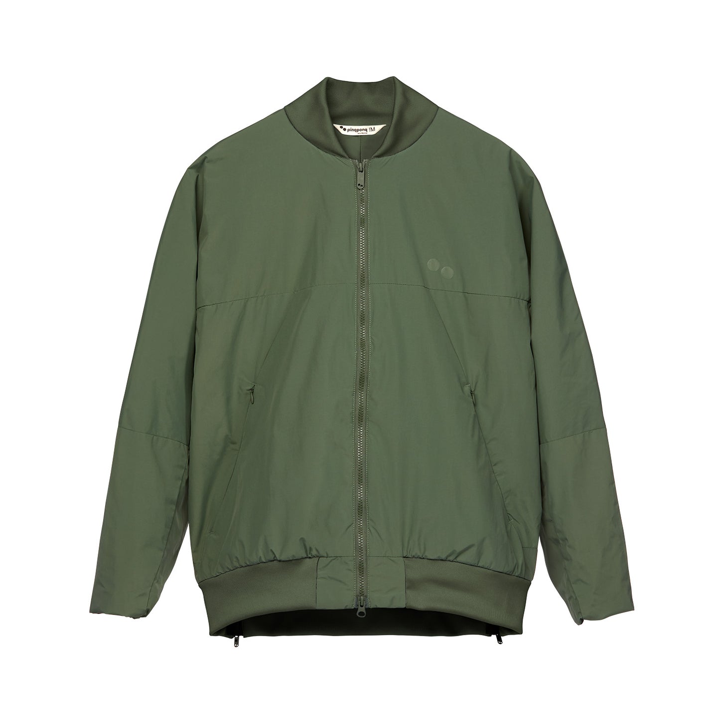 pinqponq-Bomber-Jacket-Unisex-Forester-Olive-front