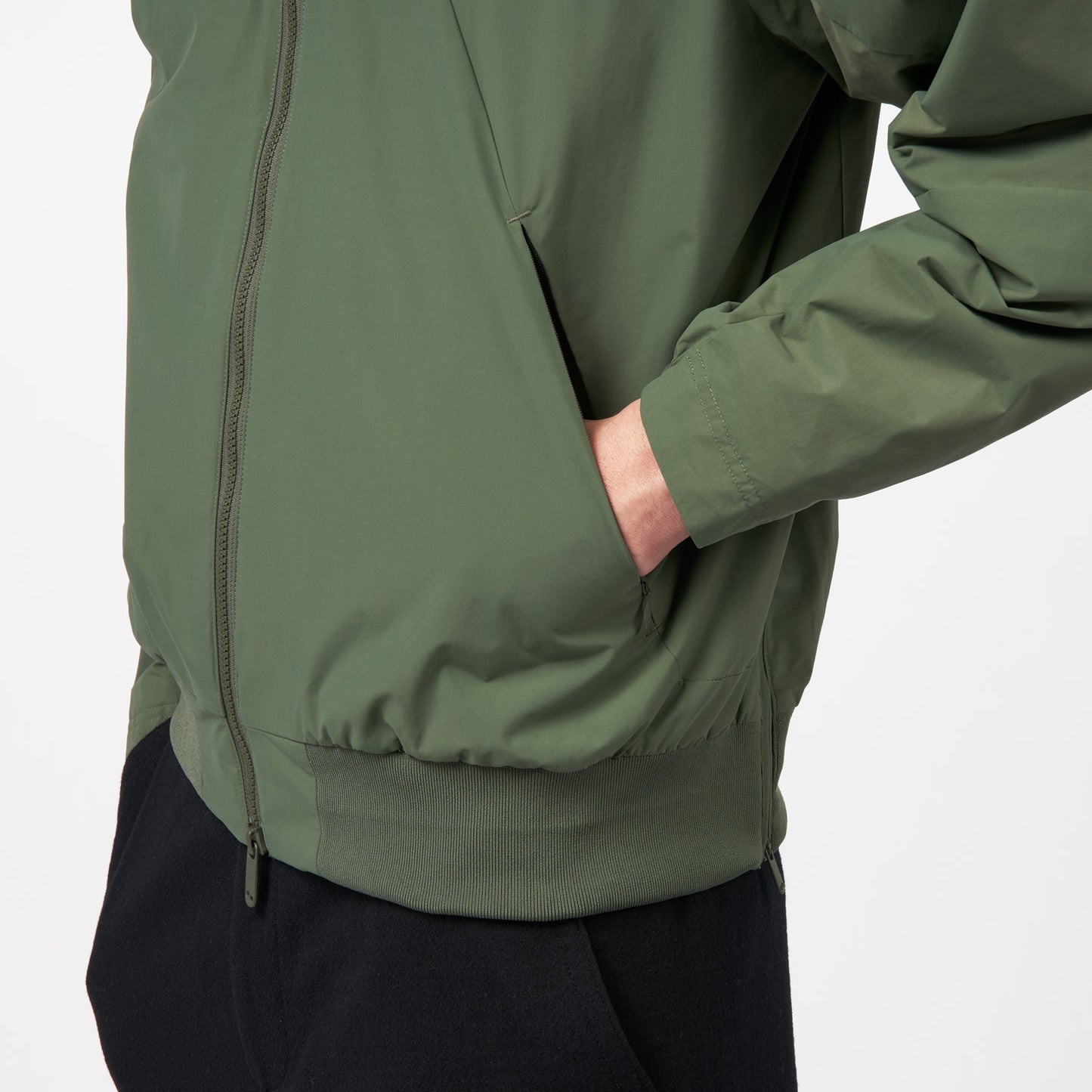 pinqponq-Bomber-Jacket-Unisex-Forester-Olive-detail