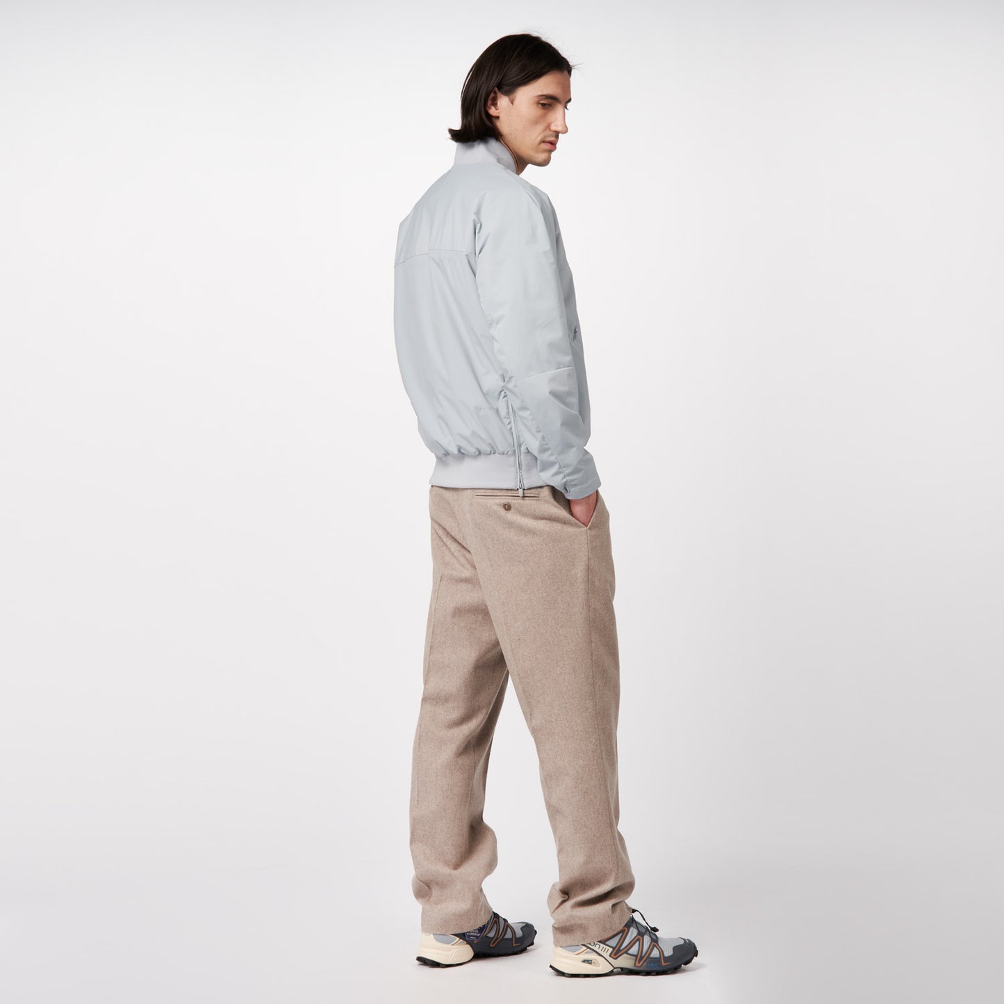 pinqponq-Bomber-Jacket-Unisex-Iced-Grey-model-side