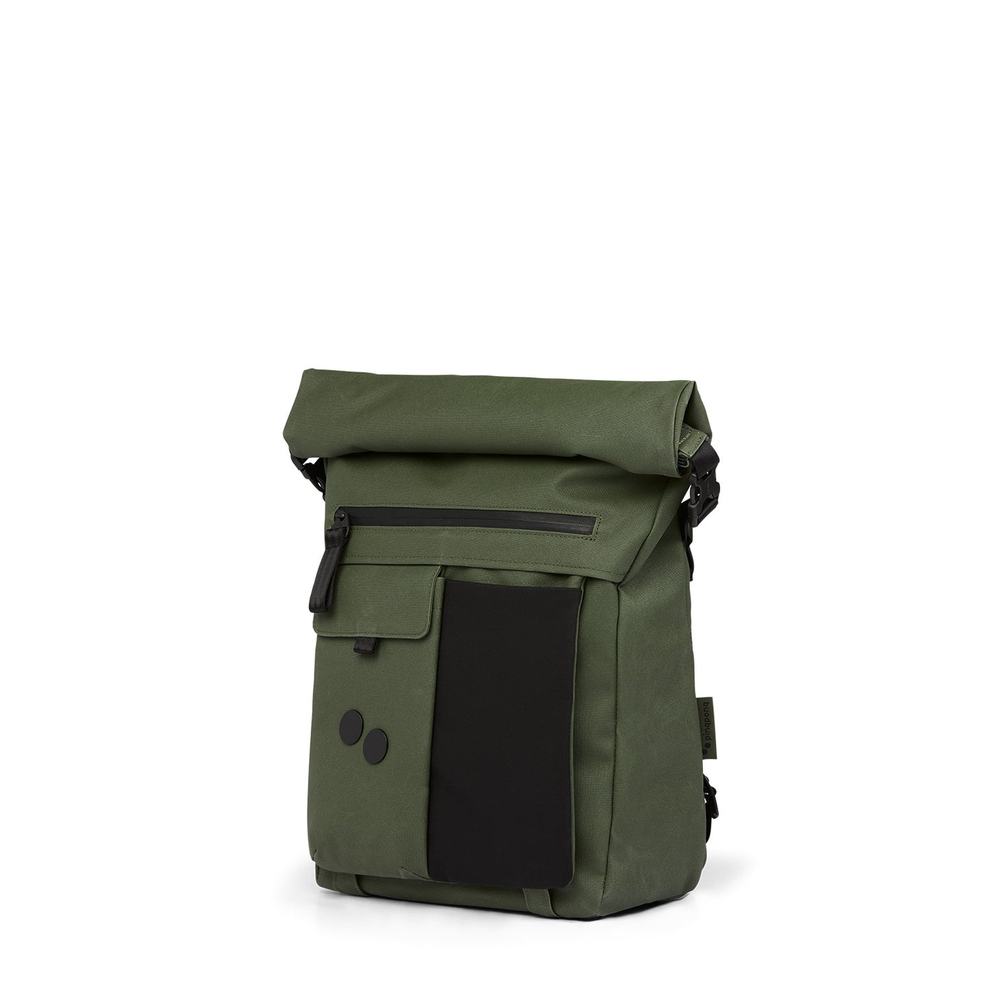 pinqponq-backpack-Carrik-Coated-Olive-front
