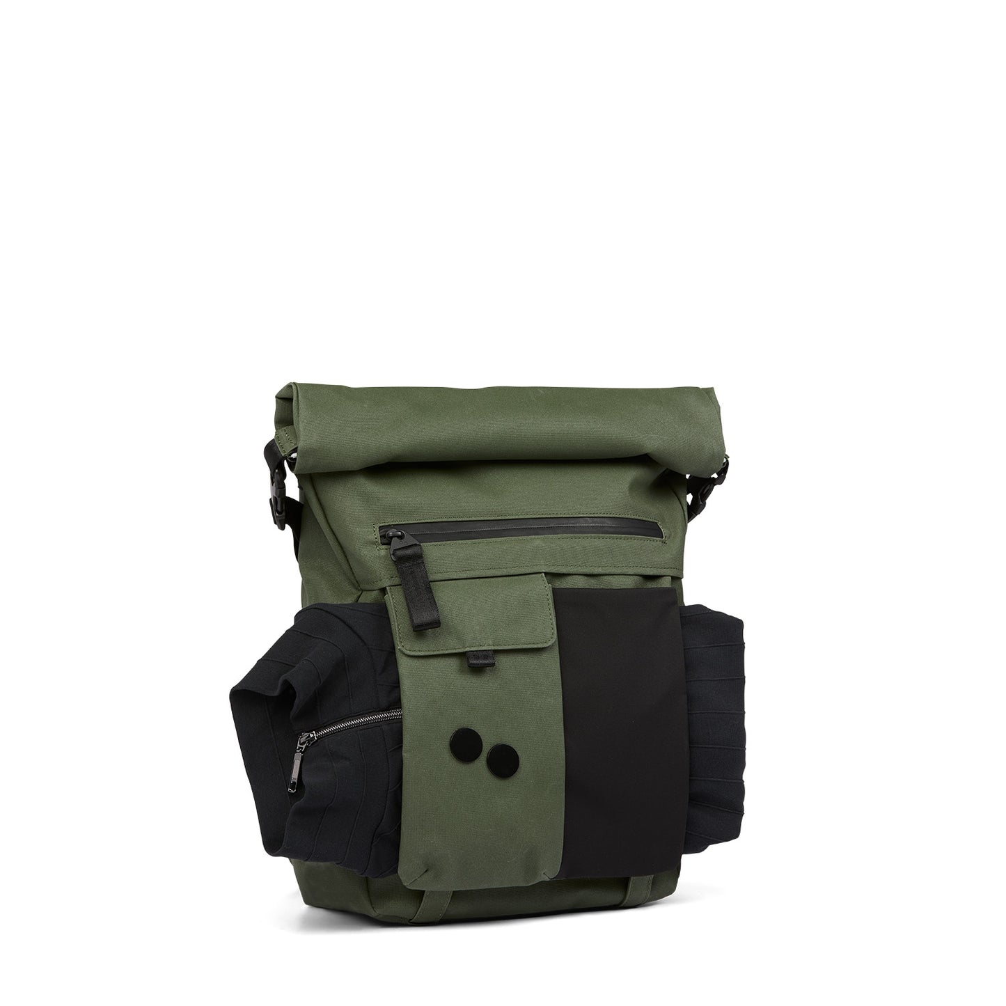 pinqponq-backpack-Carrik-Coated-Olive-detail