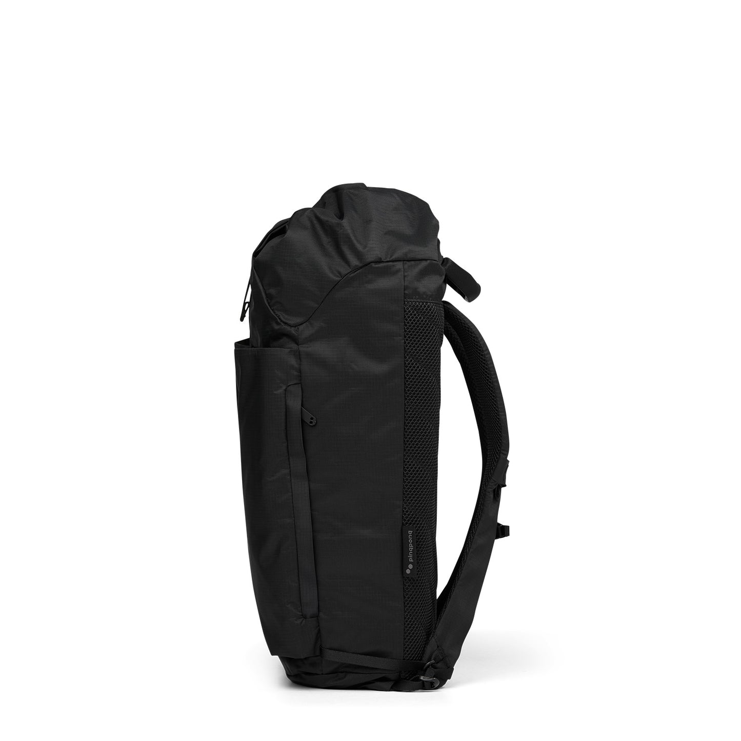 pinqponq-backpack-Dukek-Pure-Black-side