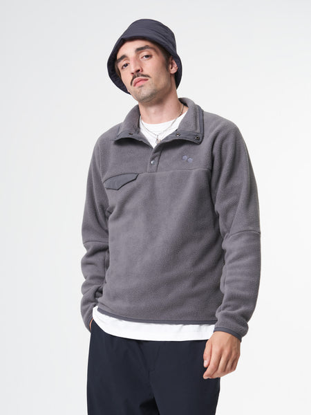 寧々 Half Zip Fleece Pullover Bonds Sweats Half Zip Fleece Pullover | Womens | CQFYI