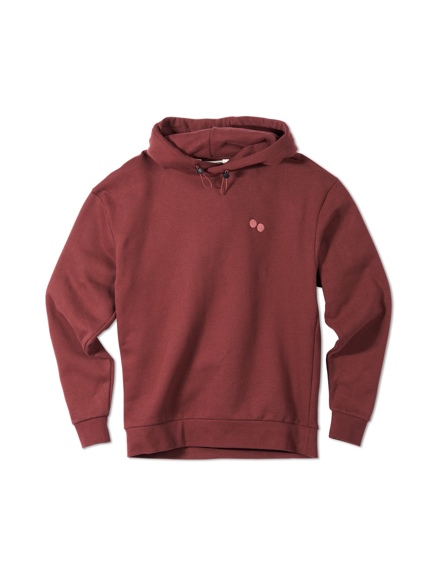 pinqponq-Hoodie-Pinot-Red-front
