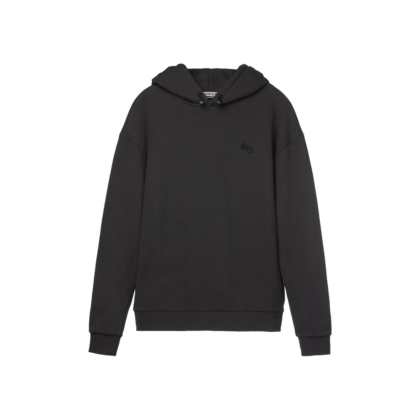 pinqponq-Hoodie-Peat-Black-front