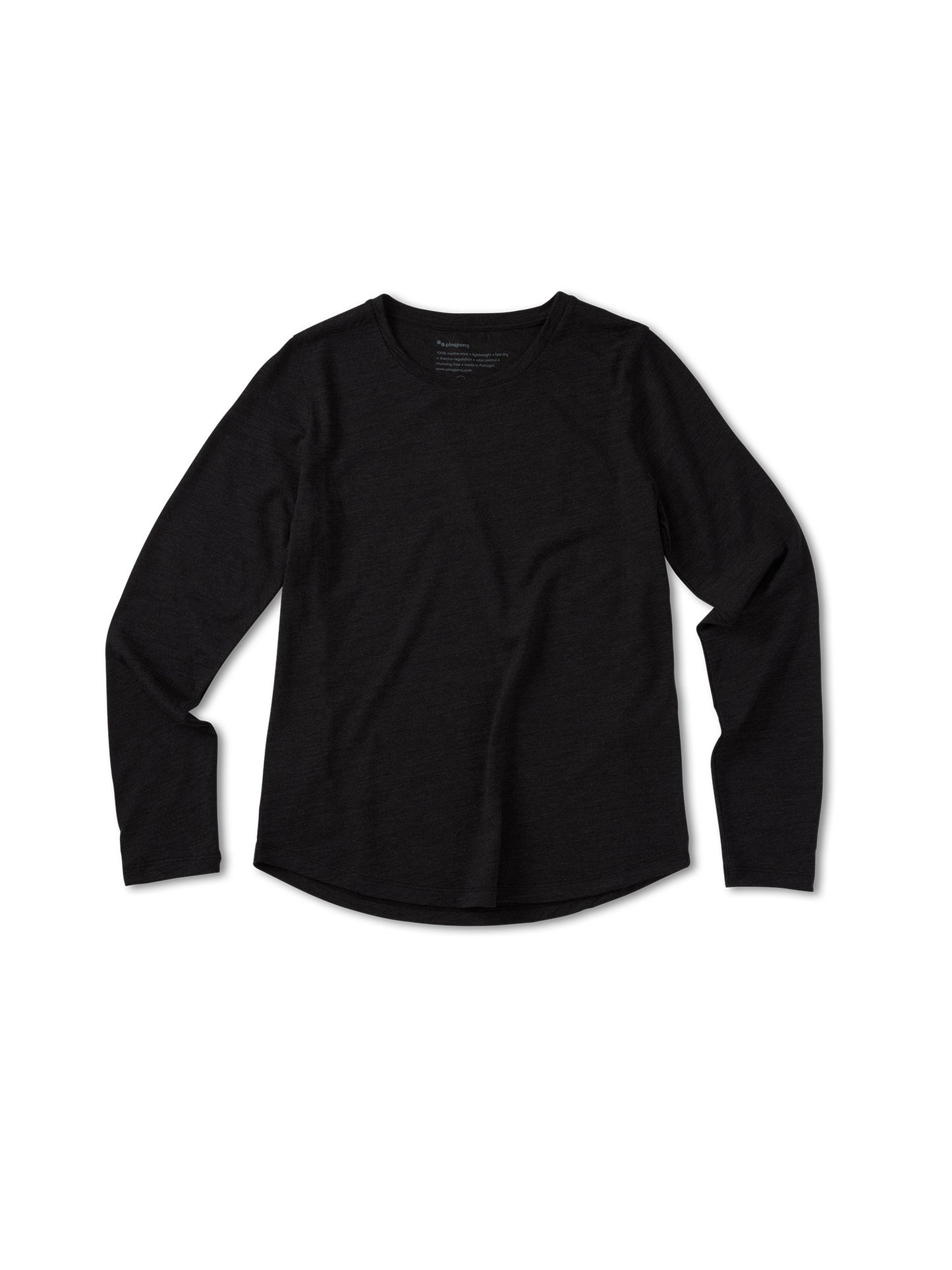 Longsleeve Merino - Sheep Black (Female)