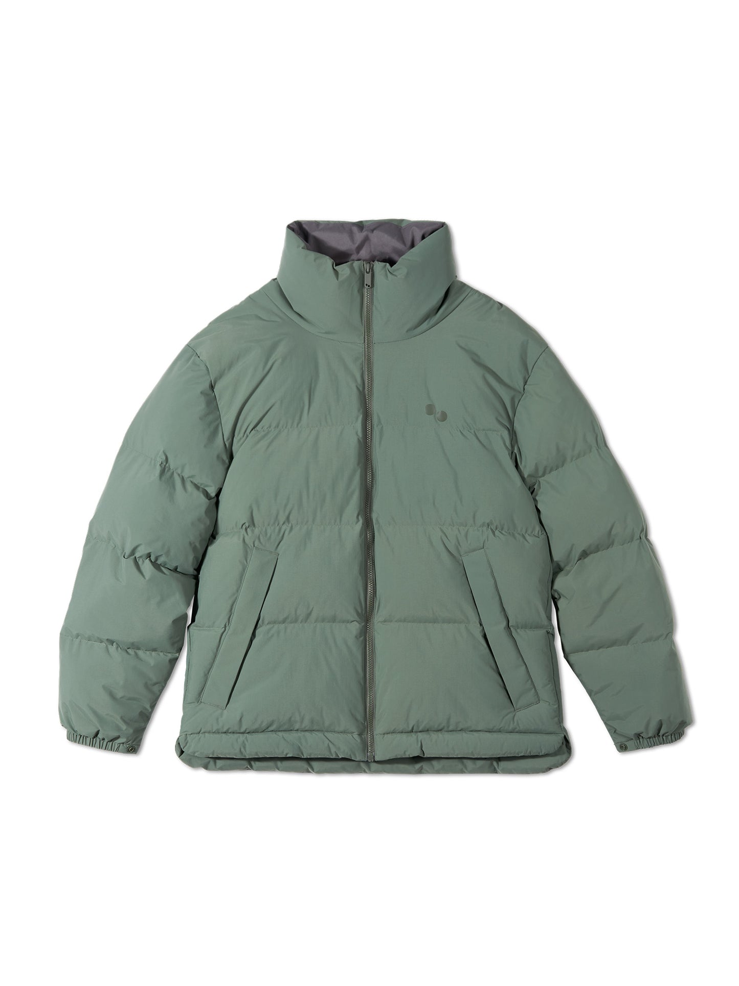 pinqponq-Puffer-Jacket-Unisex-Forester-Olive-front