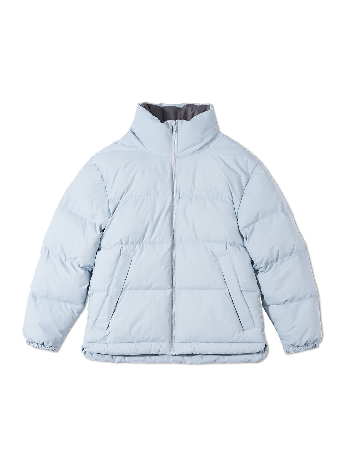pinqponq-Puffer-Jacket-Unisex-Iced-Grey-front