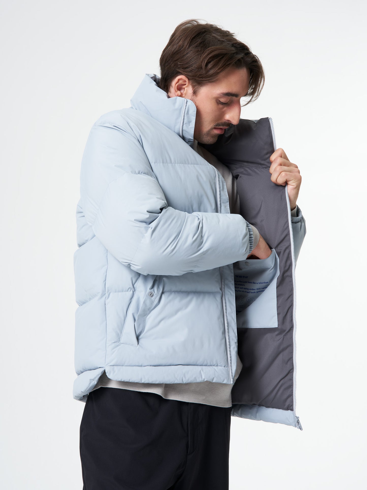 pinqponq-Puffer-Jacket-Unisex-Iced-Grey-detail