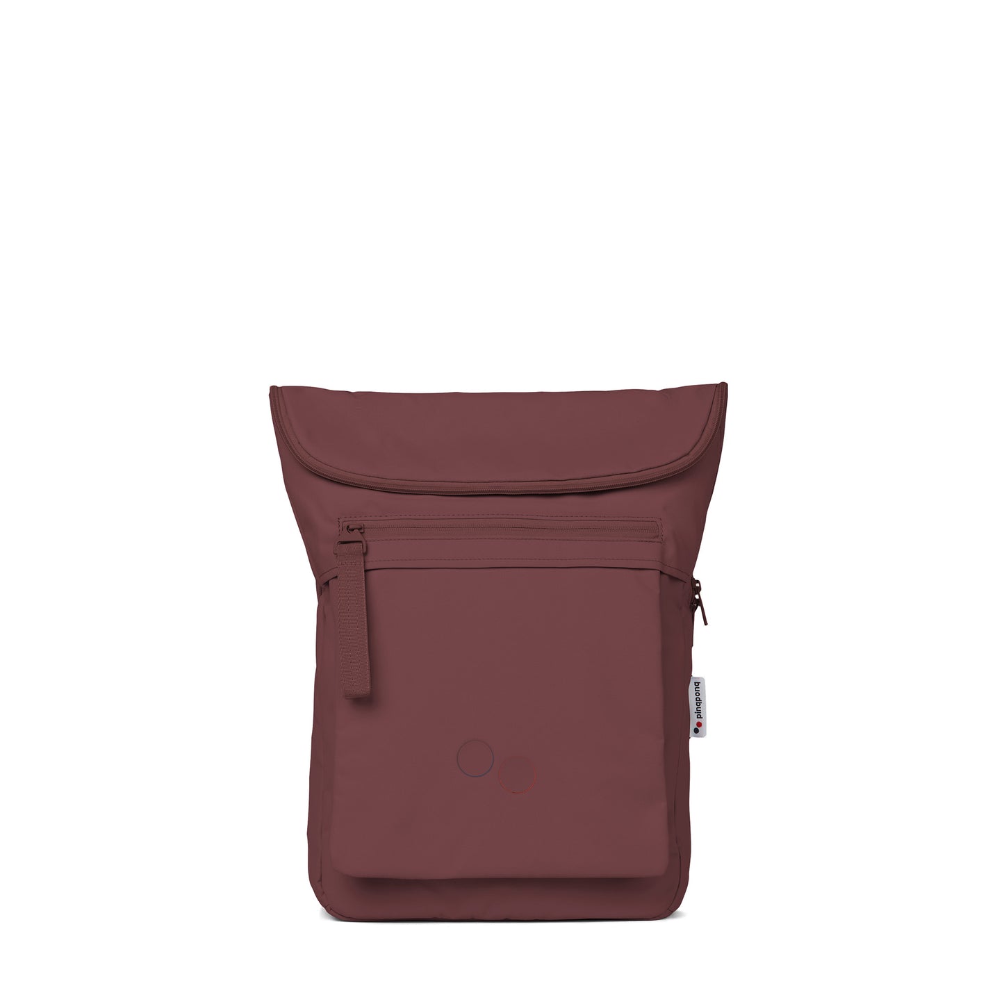 pinqponq-backpack-Klak-Pinot-Red-front