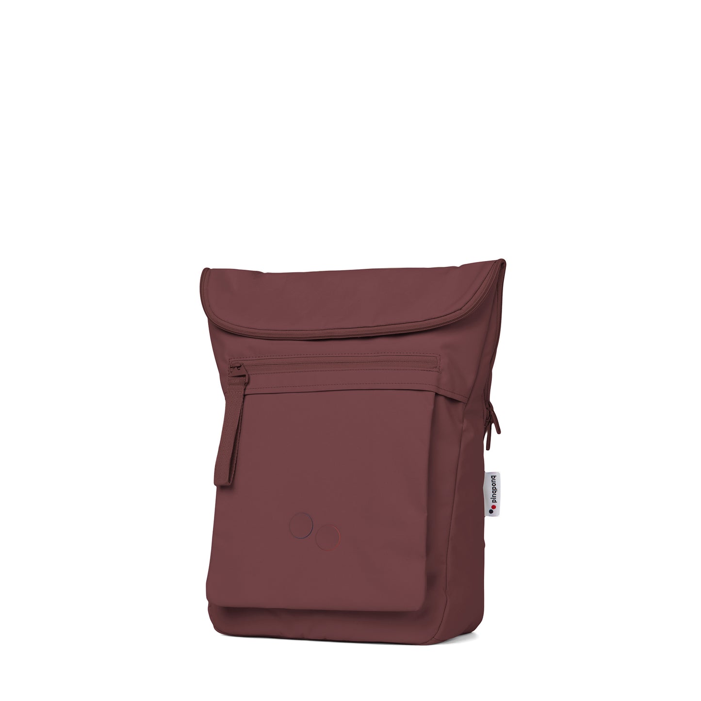 pinqponq-backpack-Klak-Pinot-Red-front