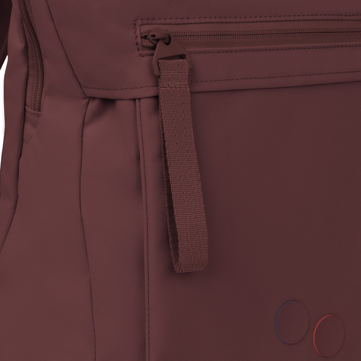 pinqponq-backpack-Klak-Pinot-Red-detail