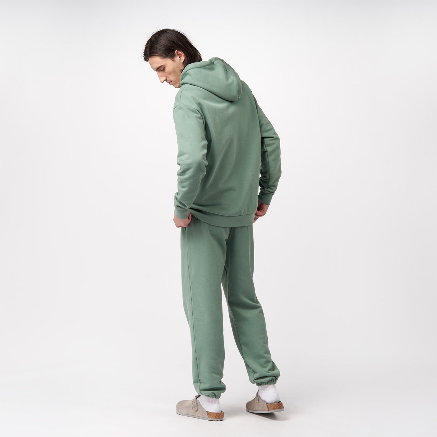 pinqponq-Sweat-Pant-Monstera-Green-model-back