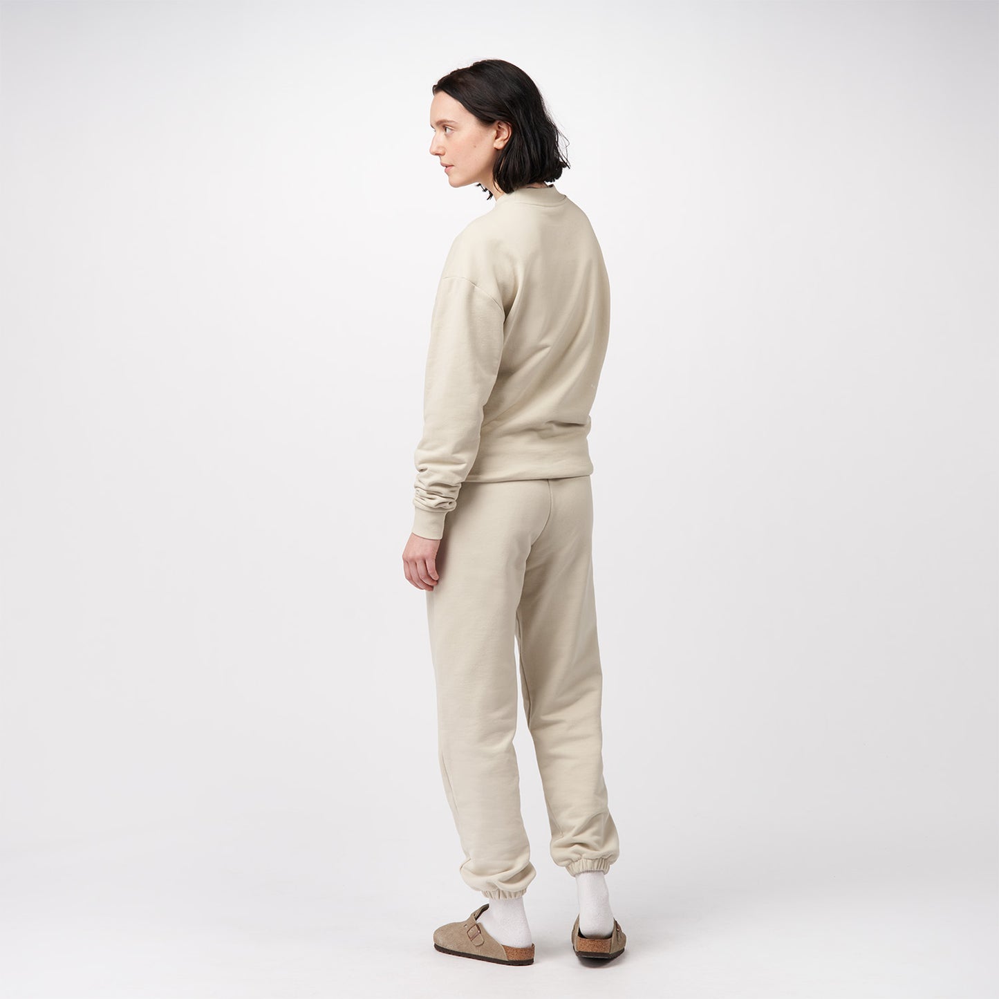 pinqponq-Sweat-Pant-Cliff-Beige-unisex-model-side