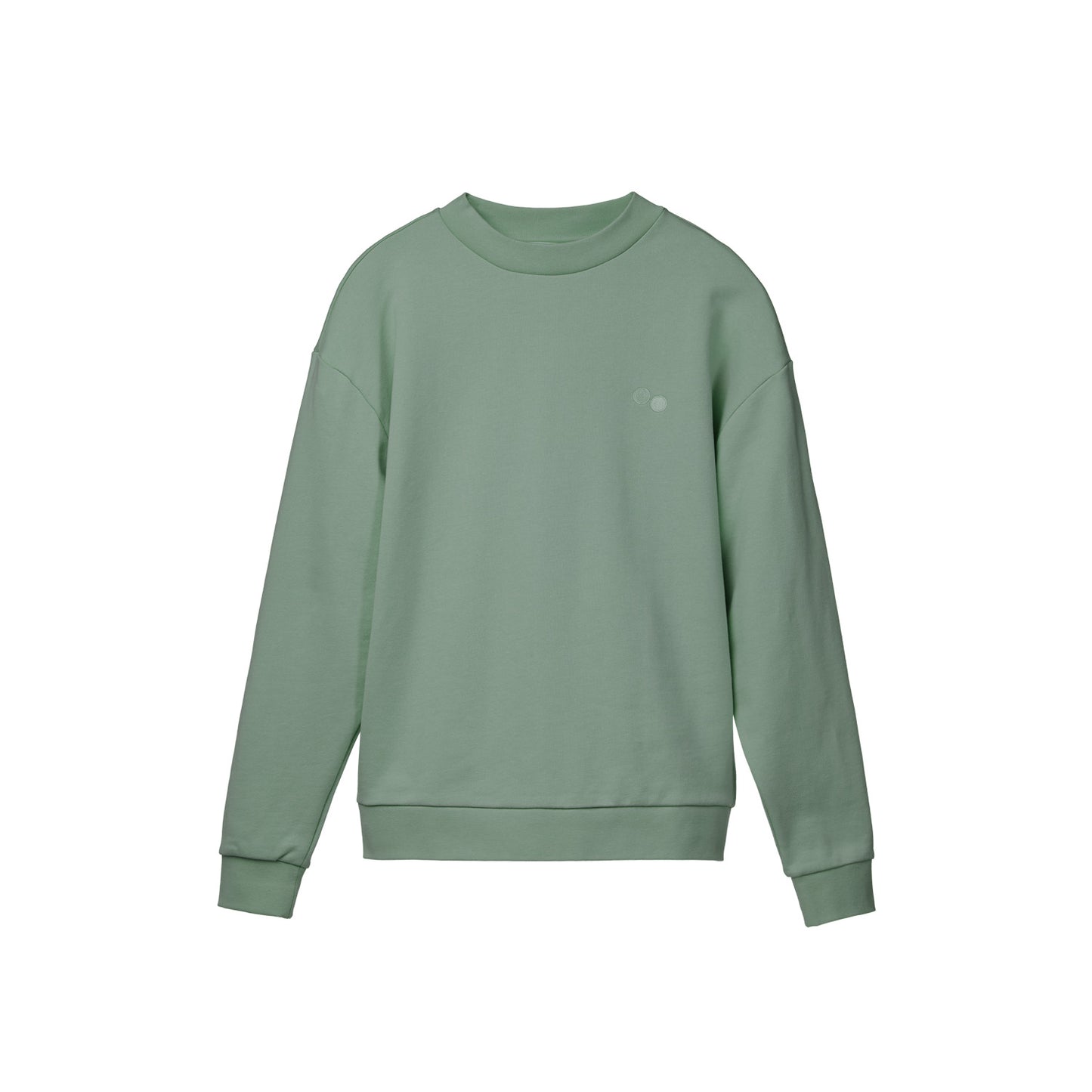 pinqponq-Sweatshirt-Monstera-Green-front