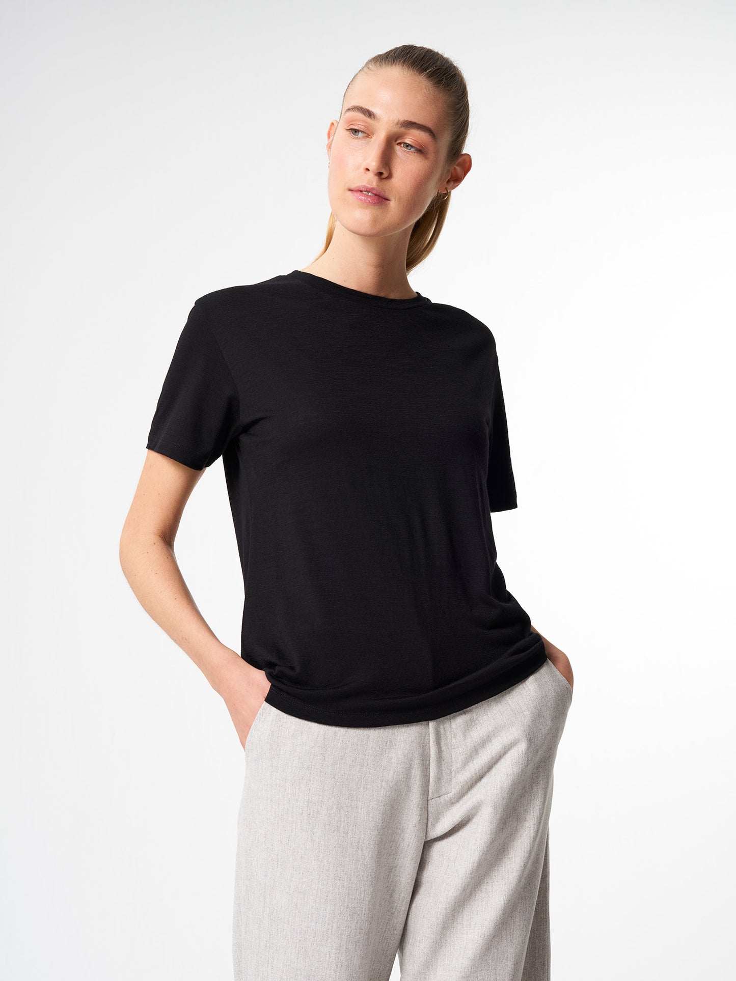 T-Shirt Merino - Sheep Black (Female)
