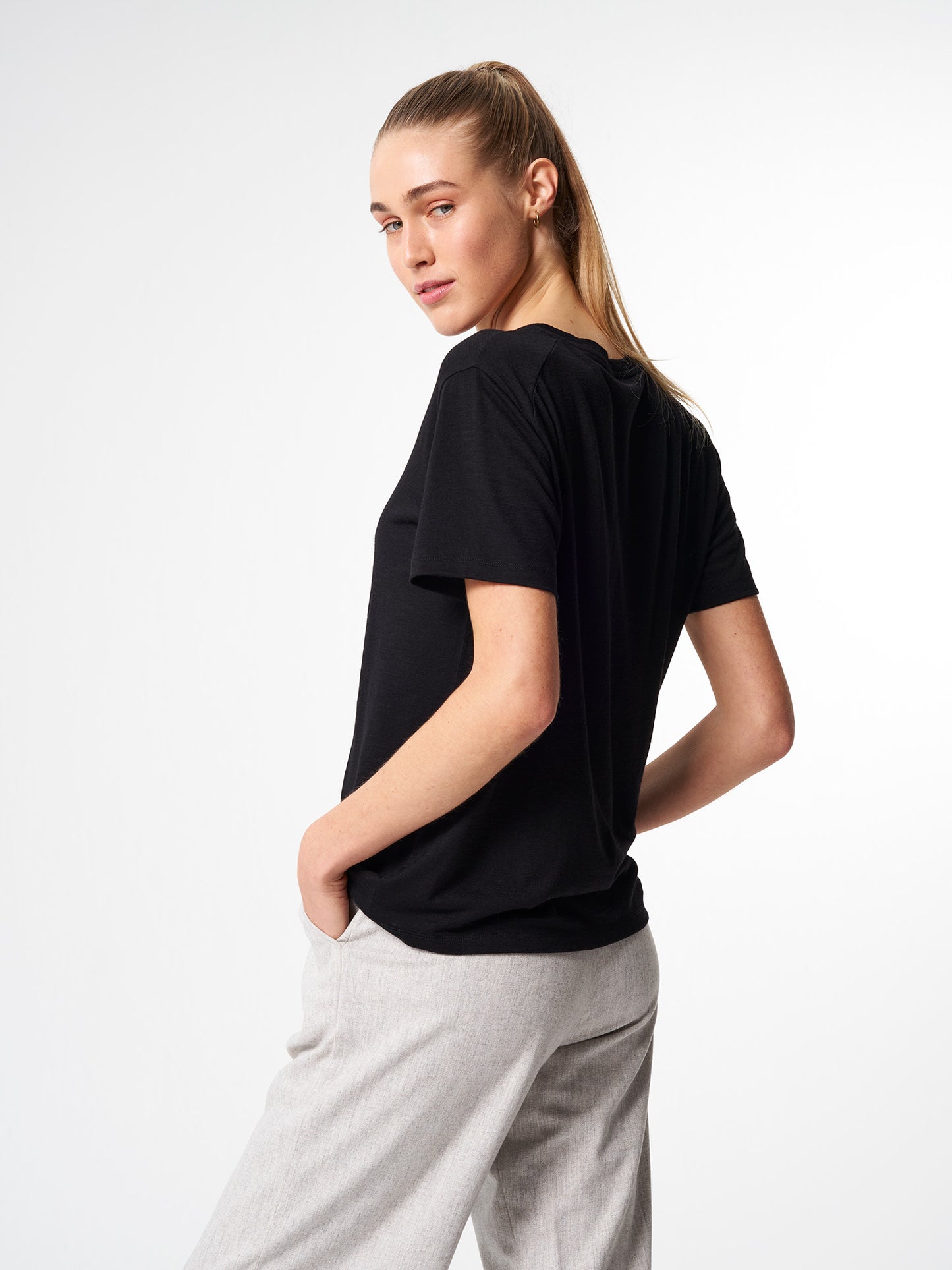 T-Shirt Merino - Sheep Black (Female)