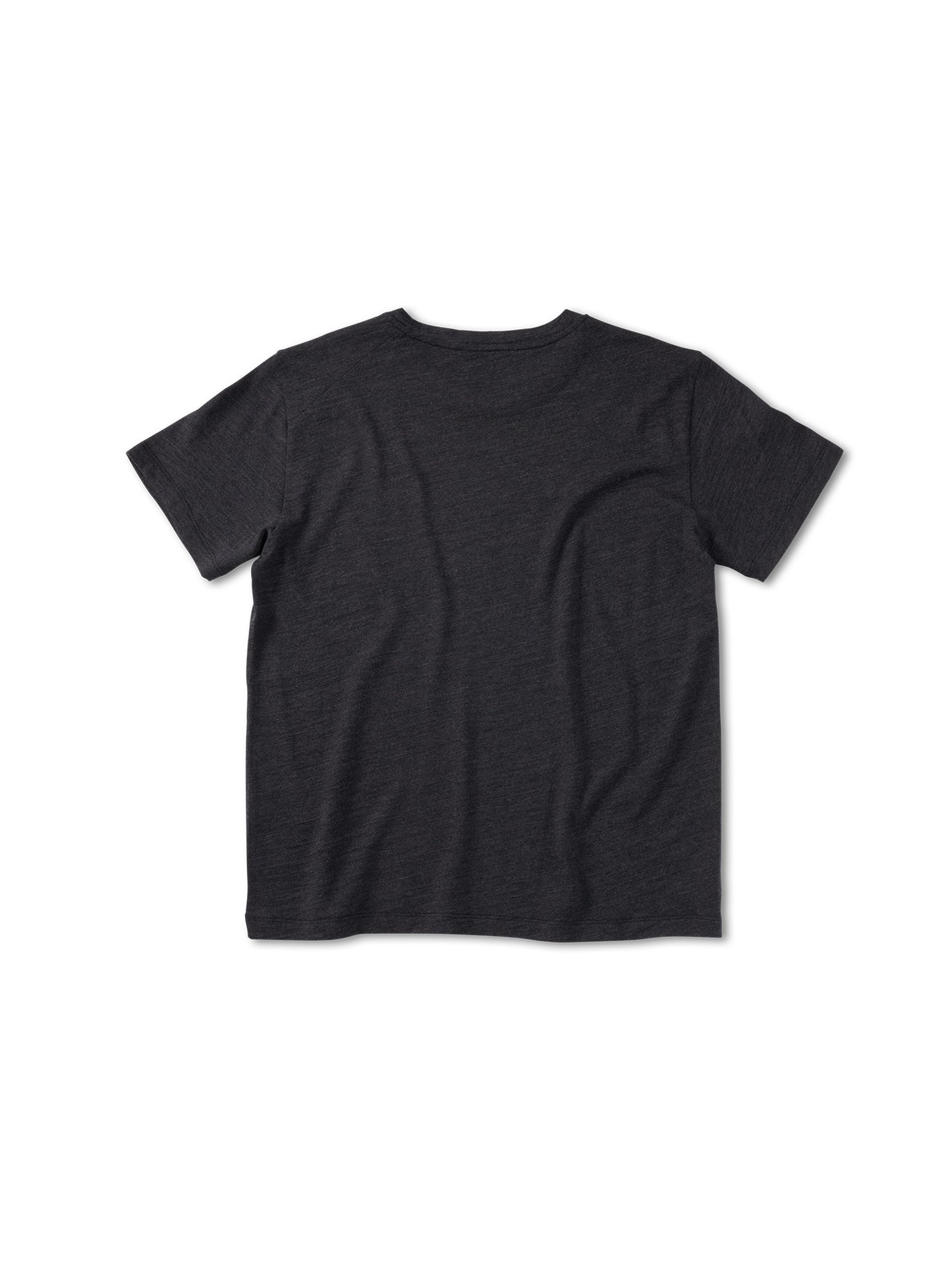 T-Shirt Merino - Dark Grey Melange (Female)