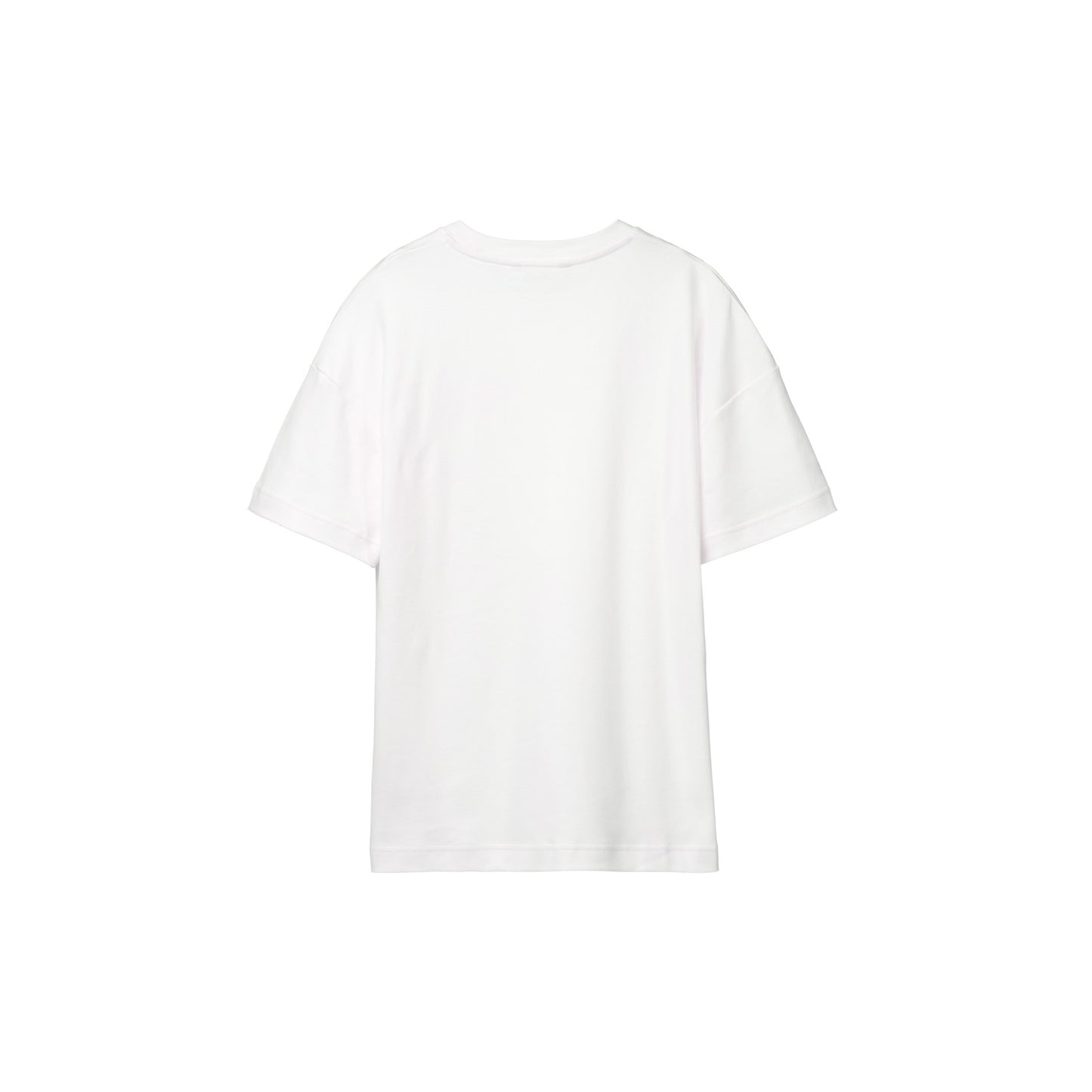 pinqponq-T-Shirt-Unisex-Dandelion-White-Yin-Yang-unisex-back
